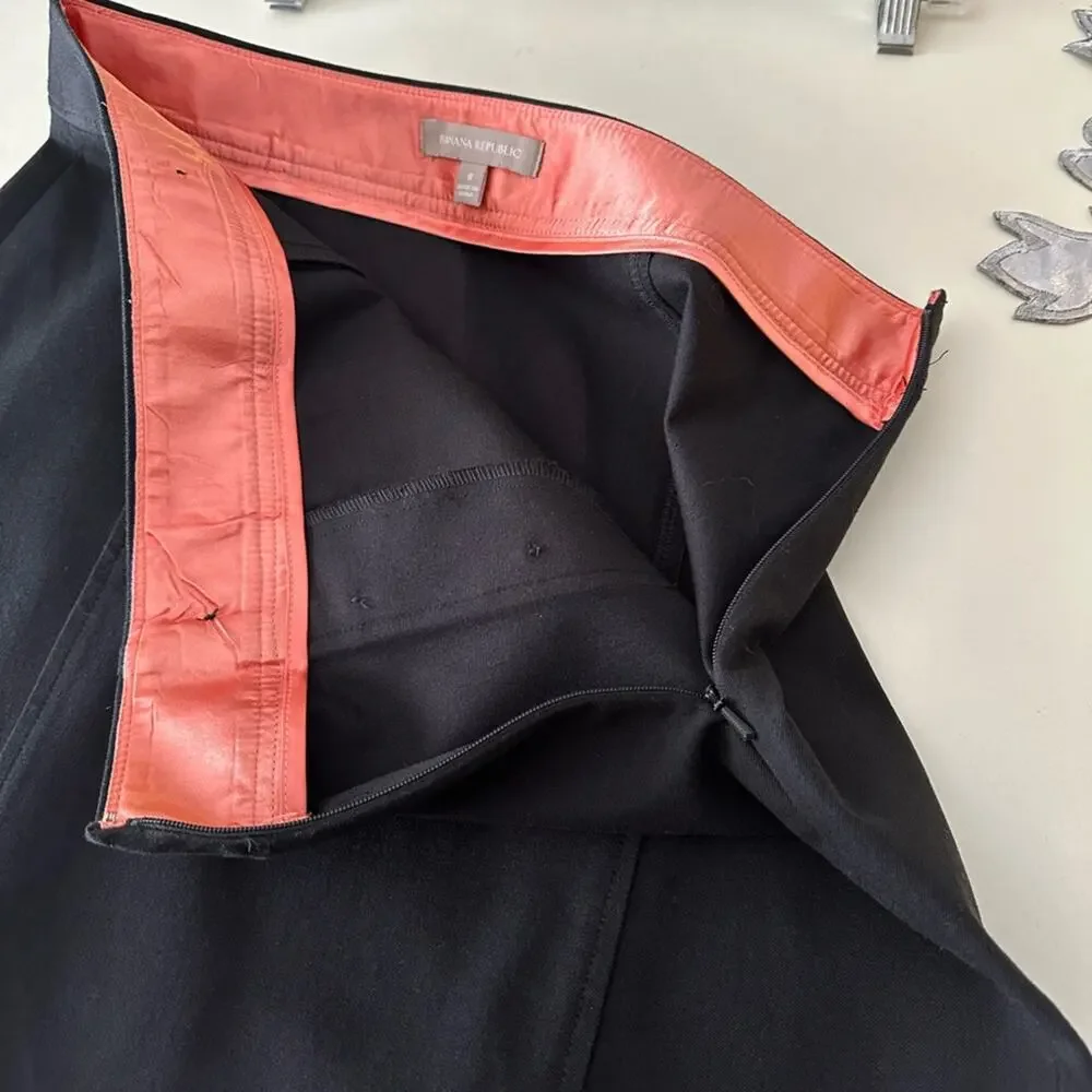 Banana Republic black skirt, size 8